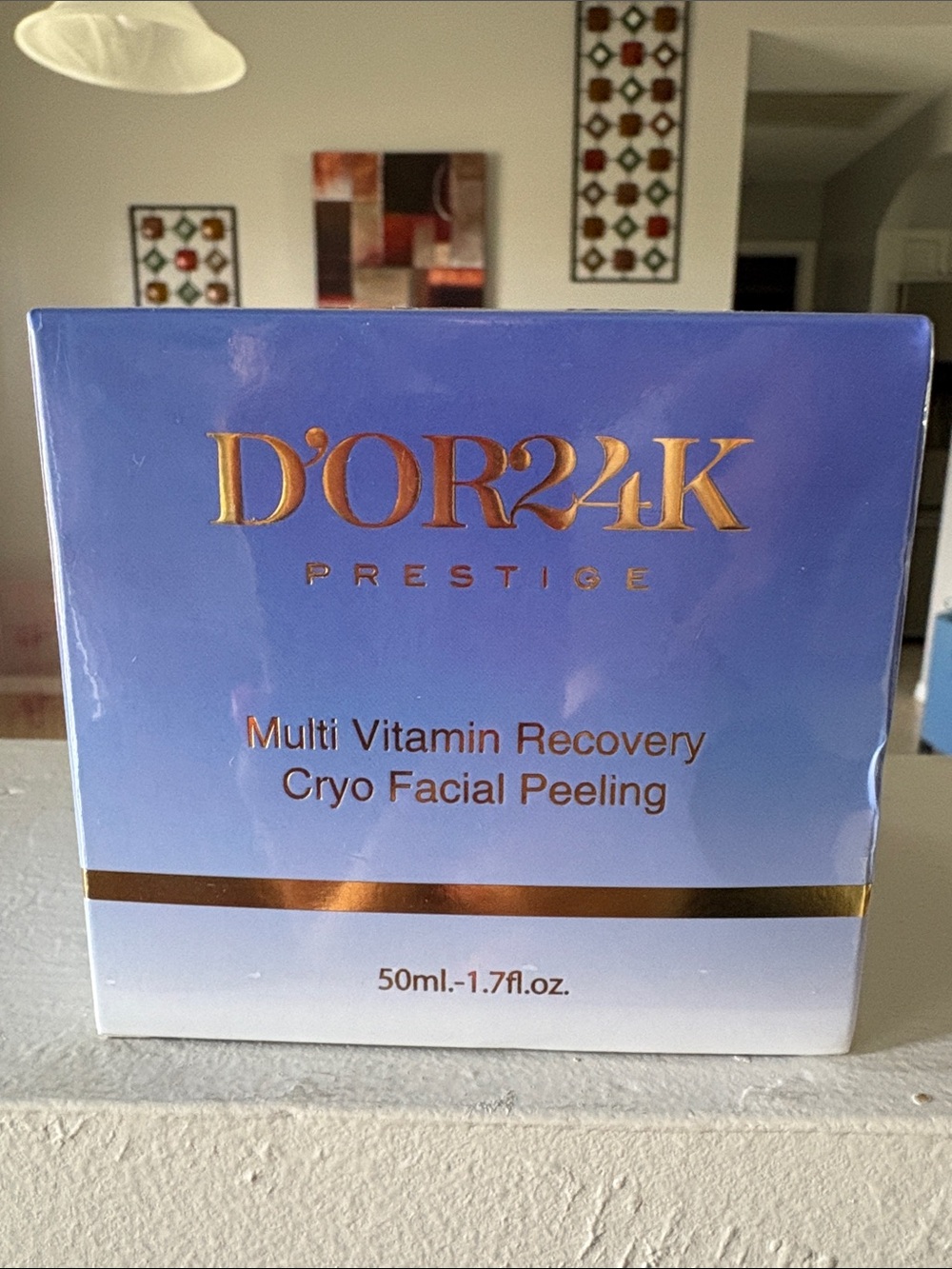 D'OR24K Prestige Multi Vitamin Recovery Cryo Facial Peeling - Blue
